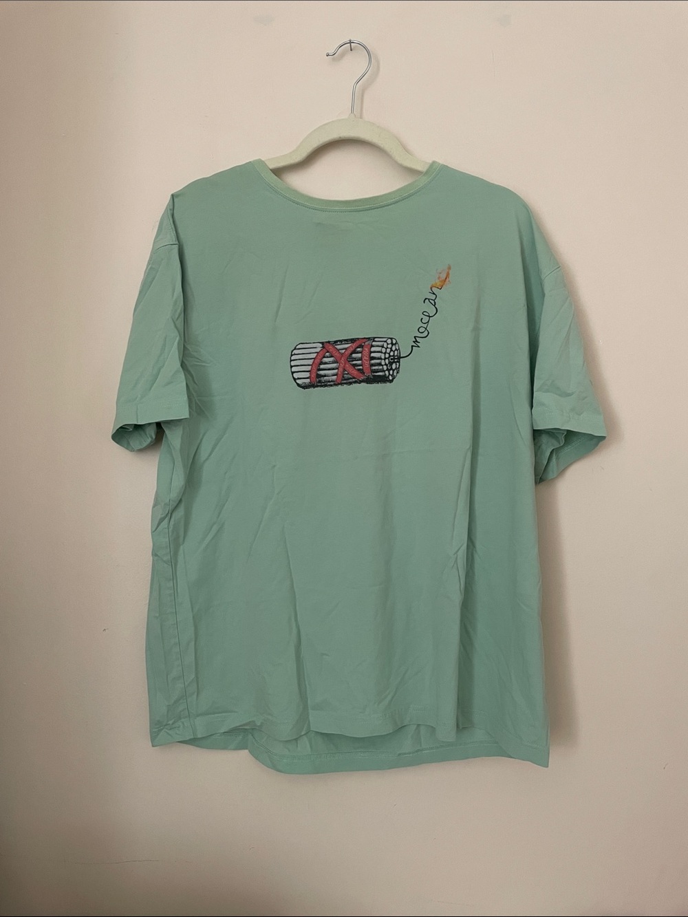 Men's Light Mint Graphic T-Shirt